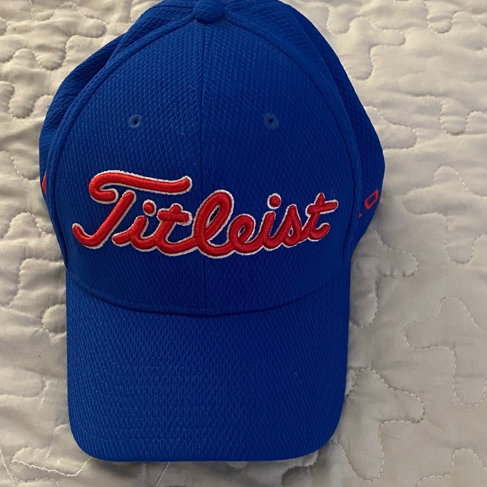 Titleist Royal Blue Cap with Red Embroidery